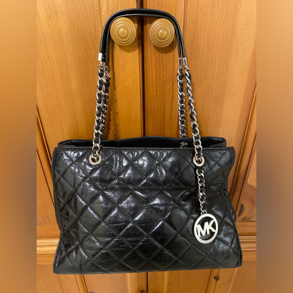 Michael Kors quilted leather handbag